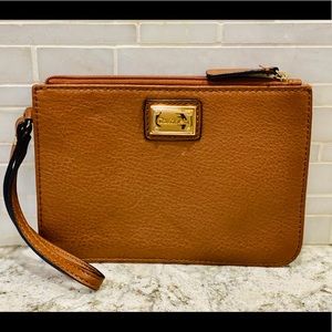 Brand New Calvin Klein Leather Wristlet